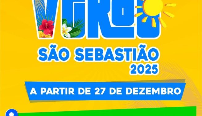 Festival de Verão de São Sebastião 2025 inicia nesta sexta-feira com apresentações de artistas e as bandas locais