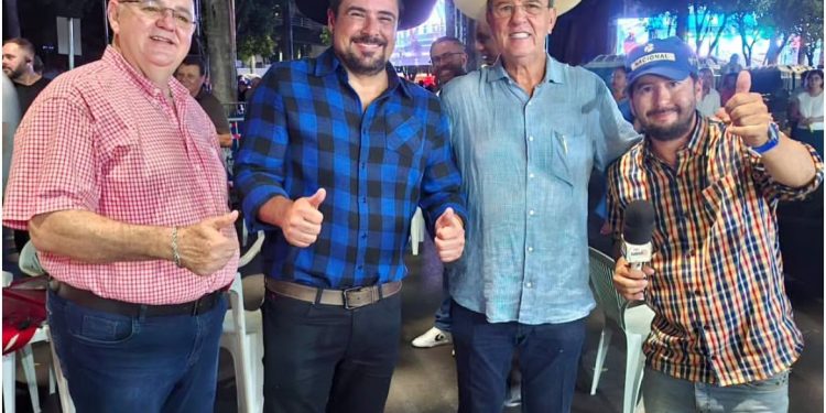 Felipe Augusto prestigia abertura do Natal Iluminado e comemorações dos 116 anos de Araçatuba