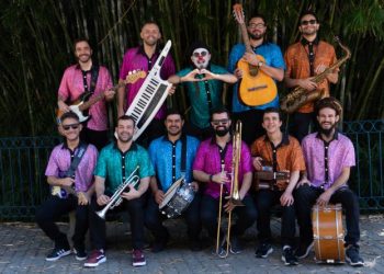  Banda Estrambelhados celebra 20 anos de trajetória com show gratuito em São Sebastião