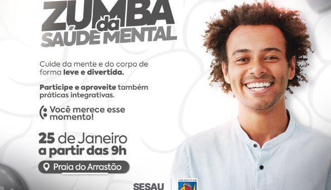 Prefeitura de São Sebastião promove ações do ‘Janeiro Branco’ com Zumba e práticas integrativas