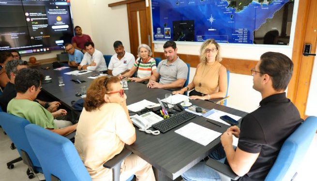 Prefeito Reinaldinho recebe representantes de Associações de Maresias