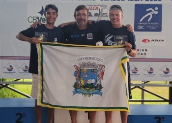 Velejador de São Sebastião conquista Campeonato Brasileiro de Vela Classe ILCA na categoria sênior masculino