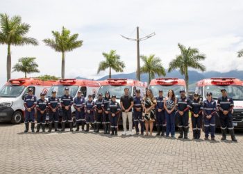 São Sebastião recebe 10 novas ambulâncias para frota de saúde municipal