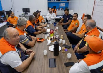 Defesas Civis de São Vicente e Campos do Jordão conhecem estrutura do órgão em São Sebastião