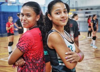 Seletiva de Voleibol Feminino de São Sebastião tem participação de 46 atletas
