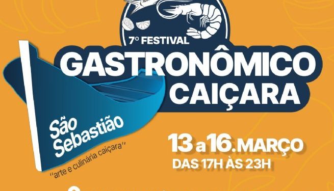 7º Festival Gastronômico Caiçara de São Sebastião inicia nesta quinta-feira com diversas atrações culturais e presença de chefs renomados