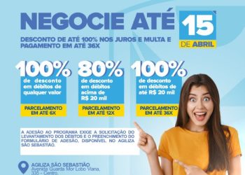 Prefeitura de São Sebastião lança Campanha de Anistia Fiscal com descontos especiais e condições facilitadas