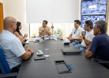 Prefeito Reinaldinho e EDP discutem ações de manutenção e ampliação da iluminação pública em São Sebastião