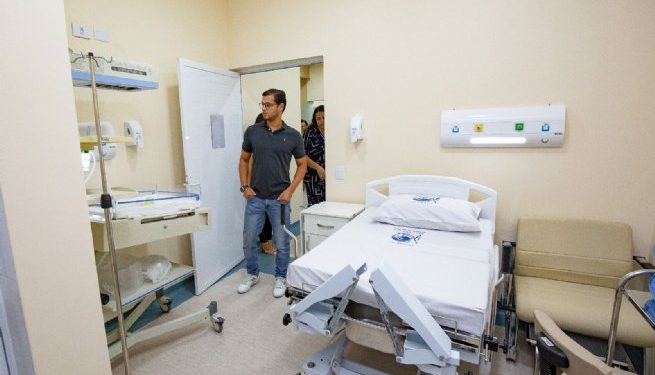 Prefeito Reinaldinho entrega nova ala de Pré-Parto na Maternidade do HCSS
