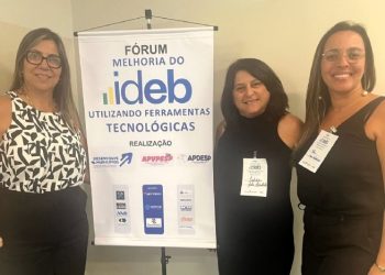 Secretaria da Educação de São Sebastião participa de Fórum sobre melhoria do Ideb em São Paulo