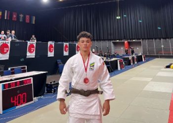 Atleta sebastianense conquista medalha de bronze no International Masters Bremen de Judô, na Alemanha