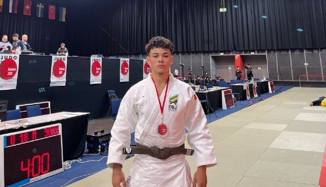 Atleta sebastianense conquista medalha de bronze no International Masters Bremen de Judô, na Alemanha