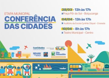 Sehab inicia programação da Conferência das Cidades e fala sobre habitação e regularização fundiária