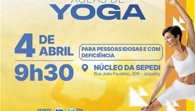 Sepedi está com inscrições aberta para aulas de yoga na Costa Sul