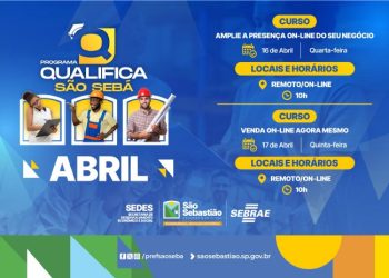 Prefeitura de São Sebastião divulga cursos on-line gratuitos do Sebrae para empreendedores