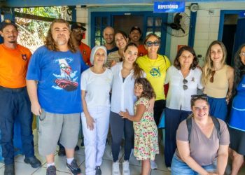 Fundo Social e Educação realizam ação integrada na Ilha Montão de Trigo
