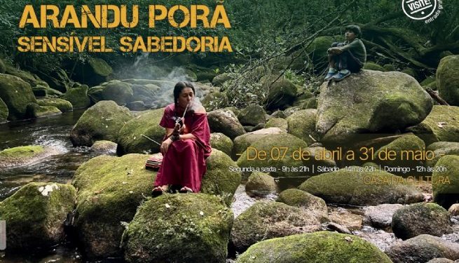 Casa da Cultura de São Sebastião recebe exposição em celebração ao Dia dos Povos Indígenas