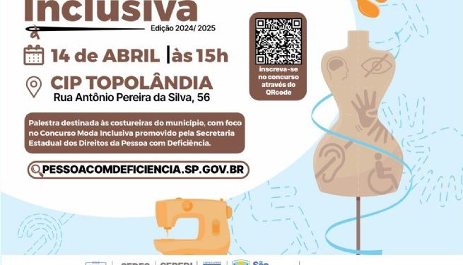 São Sebastião promove palestra para interessados em participar de Concurso Moda Inclusiva 2025