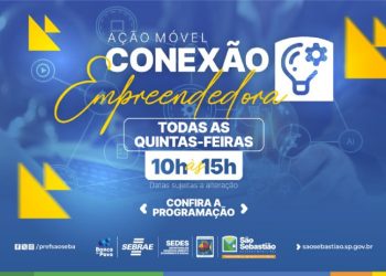 Conexão Empreendedora leva aos bairros atendimento gratuito para empreendedores de São Sebastião