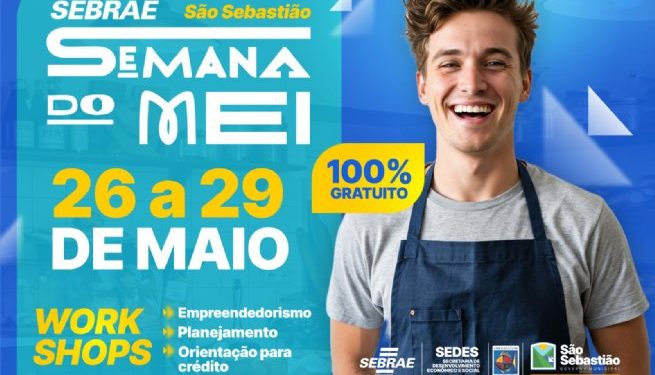 Prefeitura de São Sebastião promove a Semana MEI com workshops gratuitos