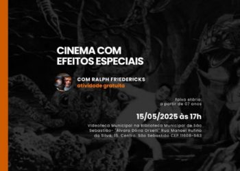Prefeitura de São Sebastião e Pontos MIS realizam oficina gratuita de Cinema com Efeitos Especiais