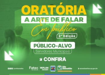 Curso de Oratória capacita servidores públicos de São Sebastião para aprimorar a comunicação institucional