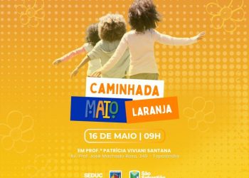 São Sebastião realiza caminhada de conscientização pelo Dia Nacional de Combate ao Abuso e à Exploração Sexual de Crianças e Adolescentes