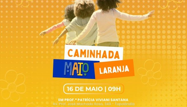 São Sebastião realiza caminhada de conscientização pelo Dia Nacional de Combate ao Abuso e à Exploração Sexual de Crianças e Adolescentes