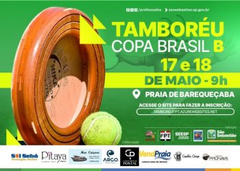 São Sebastião recebe Copa Brasil de Tamboréu 2025 – Categoria B Masculino no próximo fim de semana