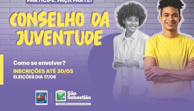 São Sebastião prorroga inscrições para eleição do Conselho Municipal da Juventude – Gestão 2025-2027
