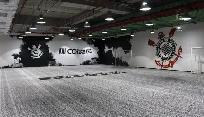 Boleirinhos das Escolinhas Esportivas de São Sebastião visitam a Neo Química Arena no sábado