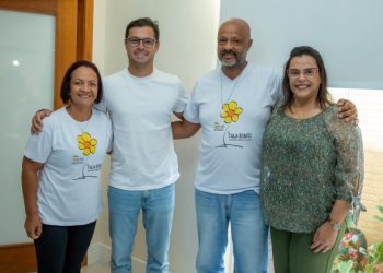 Prefeito Reinaldinho recebe representantes do Sindicato dos Professores das Escolas Públicas Municipais