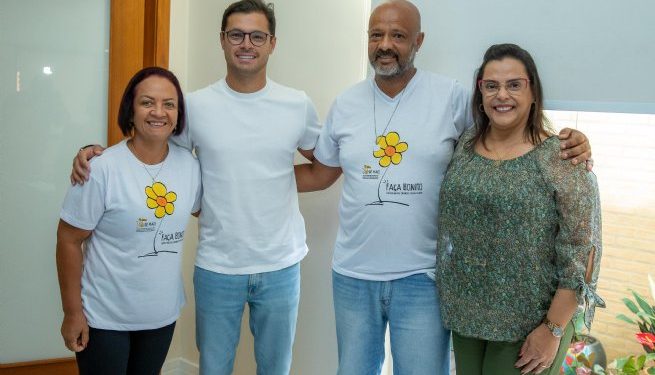 Prefeito Reinaldinho recebe representantes do Sindicato dos Professores das Escolas Públicas Municipais