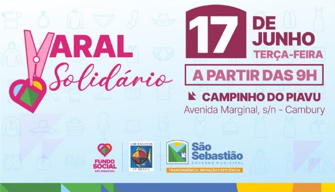 Fundo Social promove o Varal Solidário no Piavu