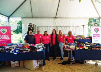 Fundo Social realiza Varal Solidário no Piavu e distribui mais de 2 mil itens à comunidade