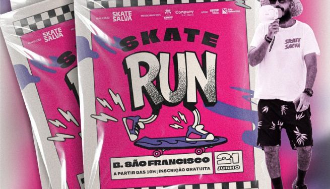 São Sebastião celebra o Dia Mundial do Skate com evento Skate Run no bairro São Francisco neste sábado (21)