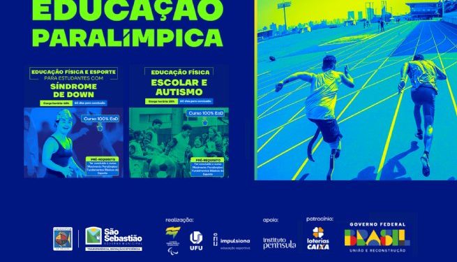Capacitação gratuita sobre esporte paralímpico está com inscrições abertas para todos os interessados