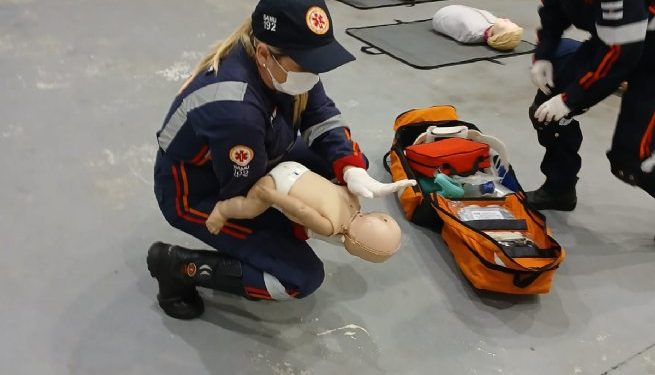 São Sebastião capacita mais de 1,6 mil pessoas em urgência e emergência no primeiro semestre com apoio do SAMU