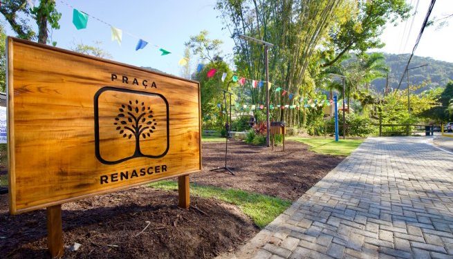 Prefeitura de São Sebastião inaugura Praça Renascer no bairro de Juquehy