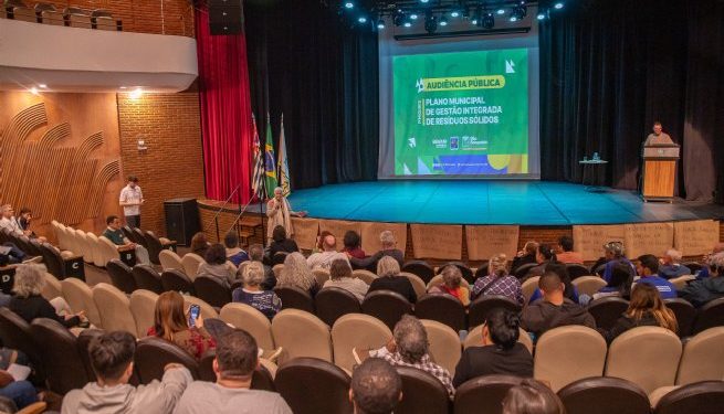 Audiência Pública apresenta diretrizes do Plano de Resíduos Sólidos em São Sebastião