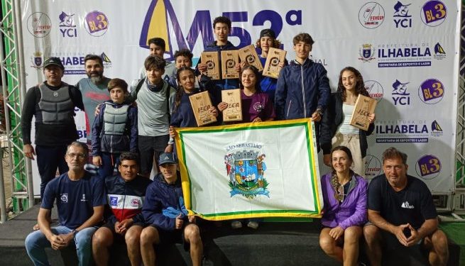 Velejadores de São Sebastião conquistam resultados positivos na 52ª Semana Internacional de Vela de Monotipos de Ilhabela