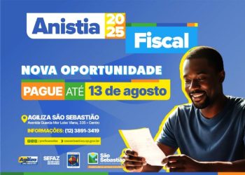 Prefeitura de São Sebastião dá nova oportunidade e prorroga Anistia Fiscal para 13 de agosto