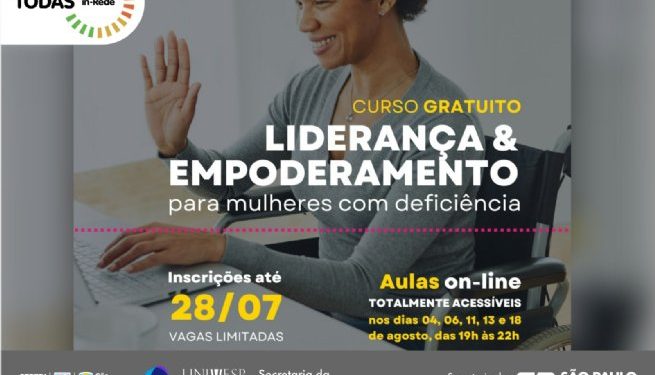 Prefeitura de São Sebastião divulga curso Liderança e Empoderamento para Mulheres com Deficiência
