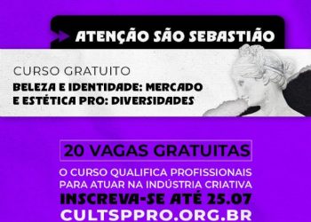 CULTSP PRO e Fundass lançam curso gratuito sobre estética, identidade e mercado com foco em expressões performáticas em São Sebastião
