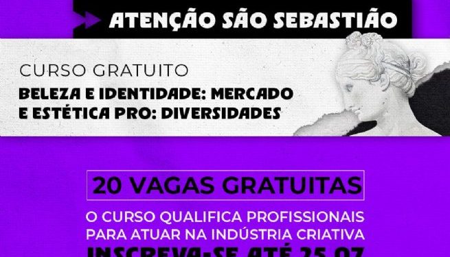 CULTSP PRO e Fundass lançam curso gratuito sobre estética, identidade e mercado com foco em expressões performáticas em São Sebastião