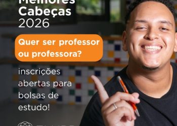 Últimos dias para conquistar bolsa integral e se tornar professor pelo projeto Melhores Cabeças
