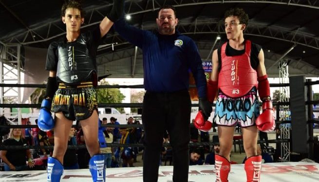 Lutador de Muay Thai sebastianense é campeão paulista Sub-17