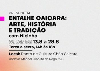 CultSP Pro e Fundass abrem inscrições para curso gratuito de Entalhe Caiçara