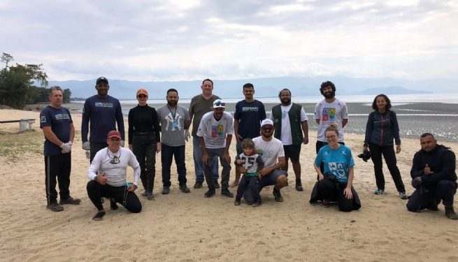Mais de 240 kg de lixo já foram removidos durante Semana de Limpeza dos Manguezais em São Sebastião