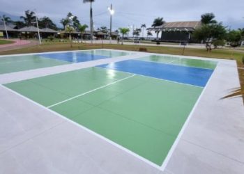 Prefeitura de São Sebastião entrega quadras de pickleball no Complexo Esportivo da Rua da Praia neste sábado